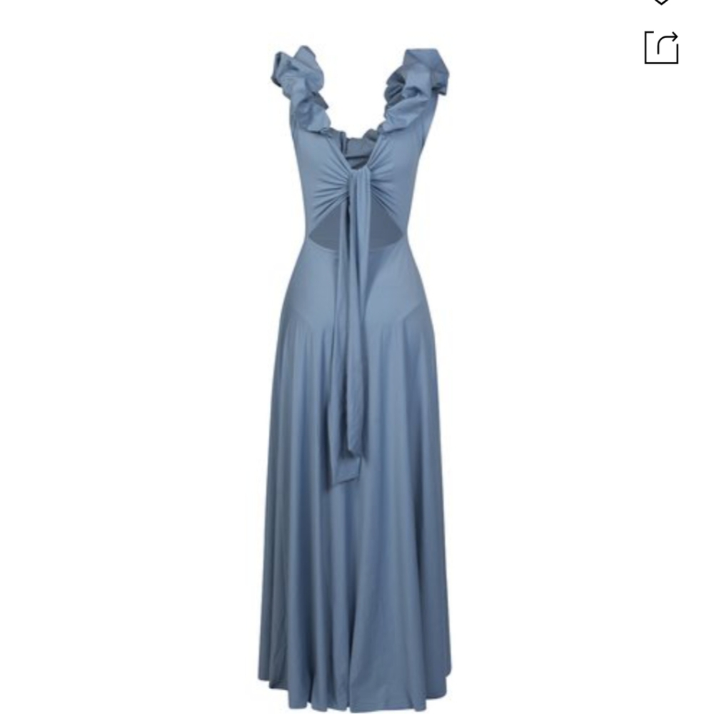 WOMEN'S EXCLUSIVE MARIA REVERSIBLE LYCRA MAXI DRES